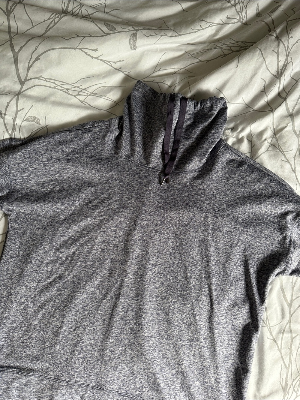 Apana Men's Heather Gray Turtleneck Pullover
